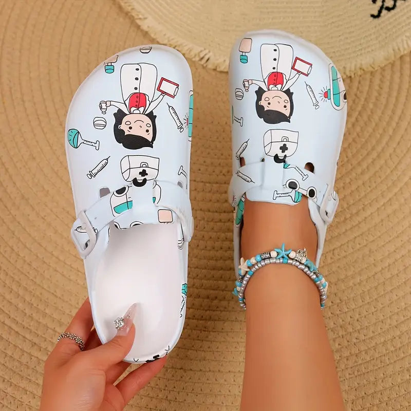 Stylish & Functional Nursing Clogs