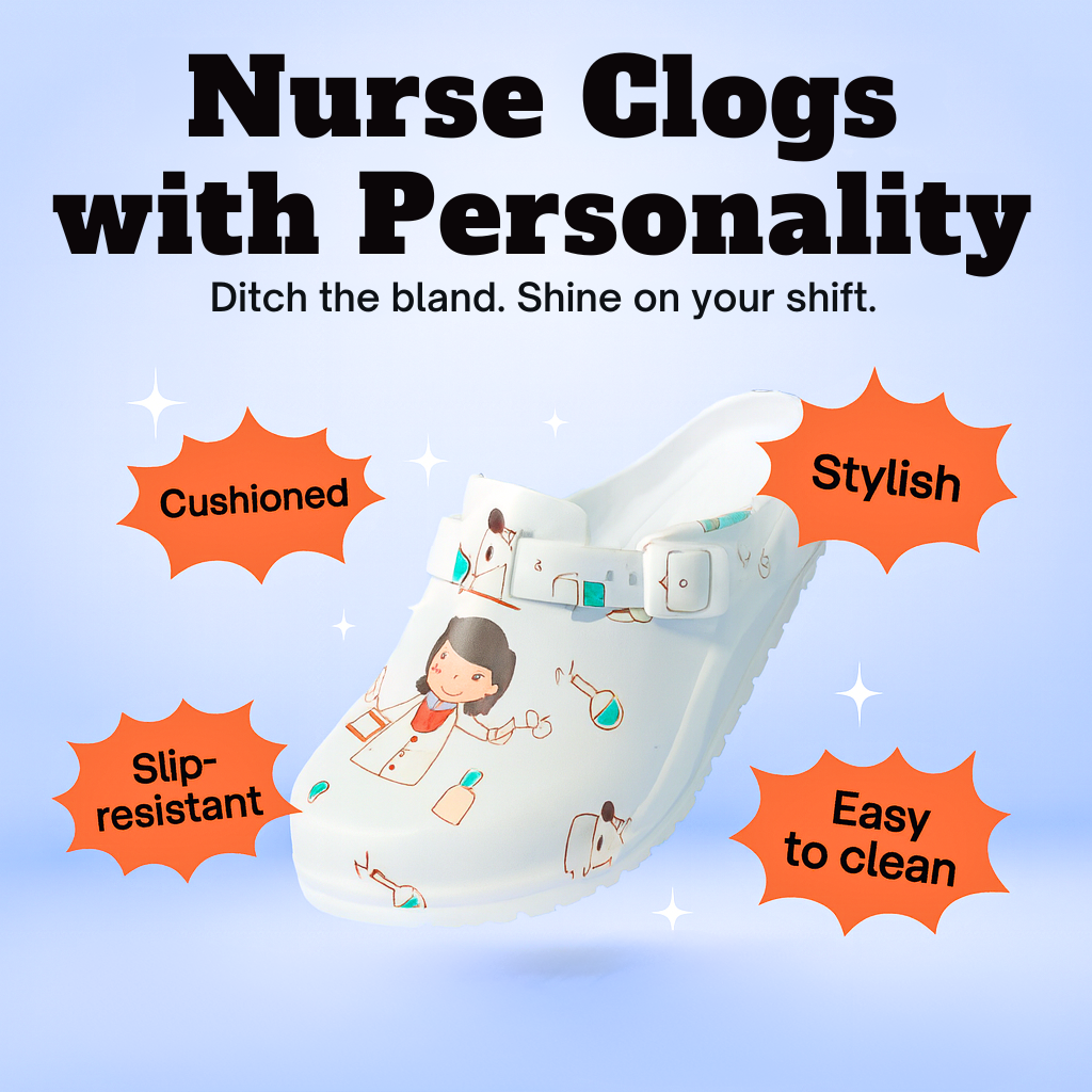 Stylish & Functional Nursing Clogs