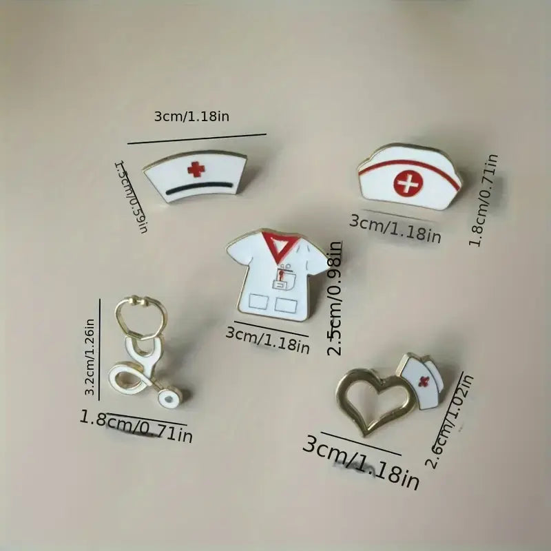 nurse keychain set 10pcs