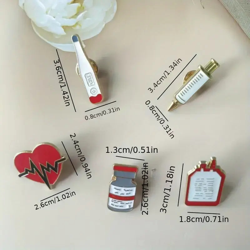 nurse keychain set 10pcs