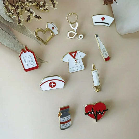 nurse keychain set 10pcs