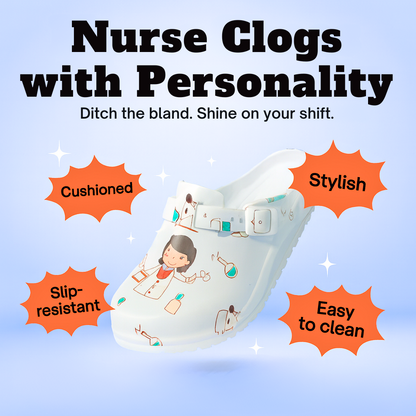 Stylish & Functional Nursing Clogs