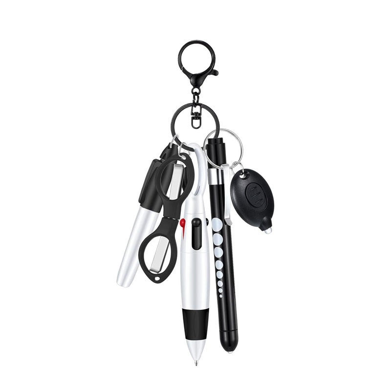 5-in-1 Nurse Pen Set with Safety Scissors & Badge Clip