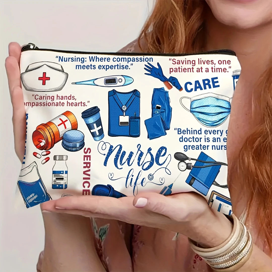 Multifunctional Linen Pouch for Nurses
