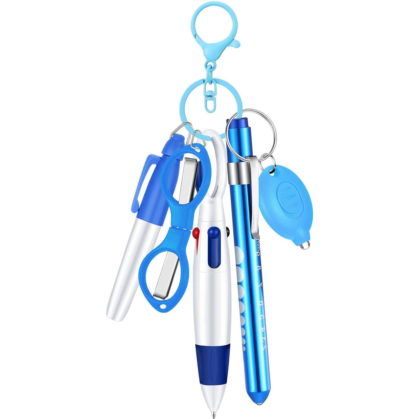 5-in-1 Nurse Pen Set with Safety Scissors & Badge Clip