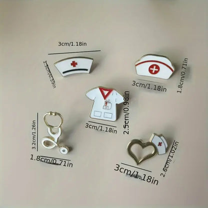 nurse keychain set 10pcs